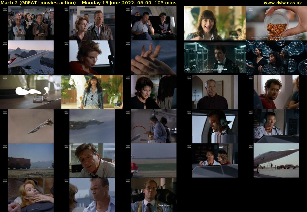 Mach 2 (GREAT! movies action) Monday 13 June 2022 06:00 - 07:45