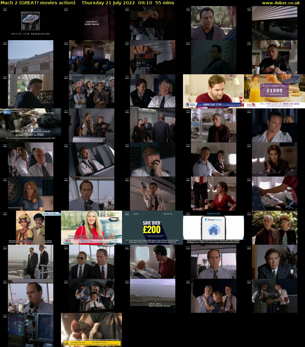 Mach 2 (GREAT! movies action) Thursday 21 July 2022 09:10 - 10:05