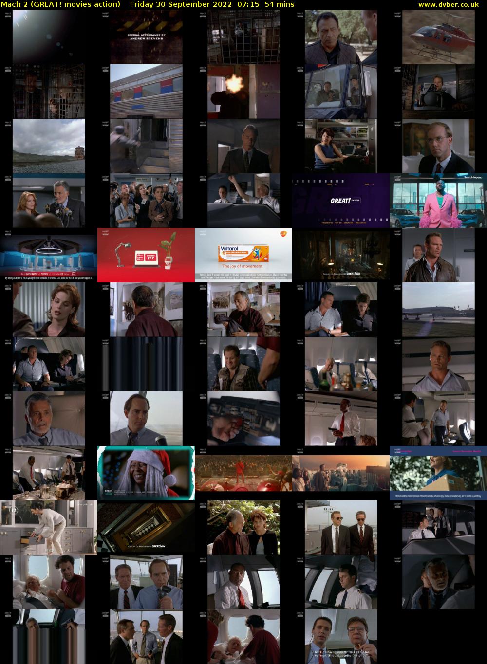 Mach 2 (GREAT! movies action) Friday 30 September 2022 07:15 - 08:09