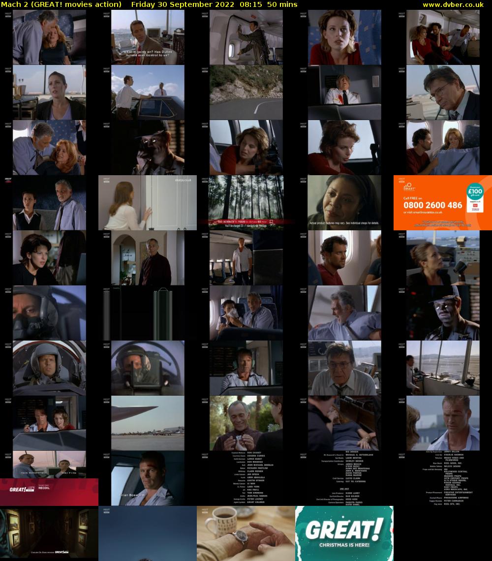 Mach 2 (GREAT! movies action) Friday 30 September 2022 08:15 - 09:05