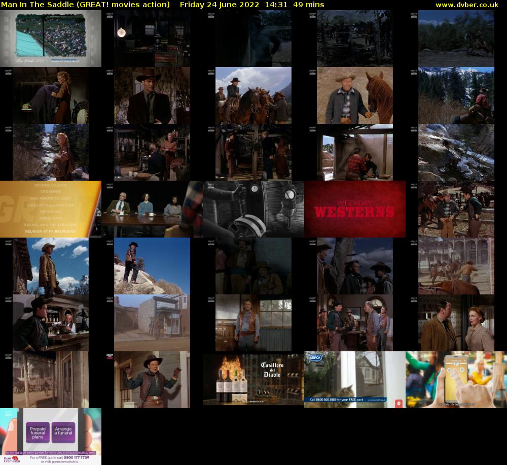 Man In The Saddle (GREAT! movies action) Friday 24 June 2022 14:31 - 15:20