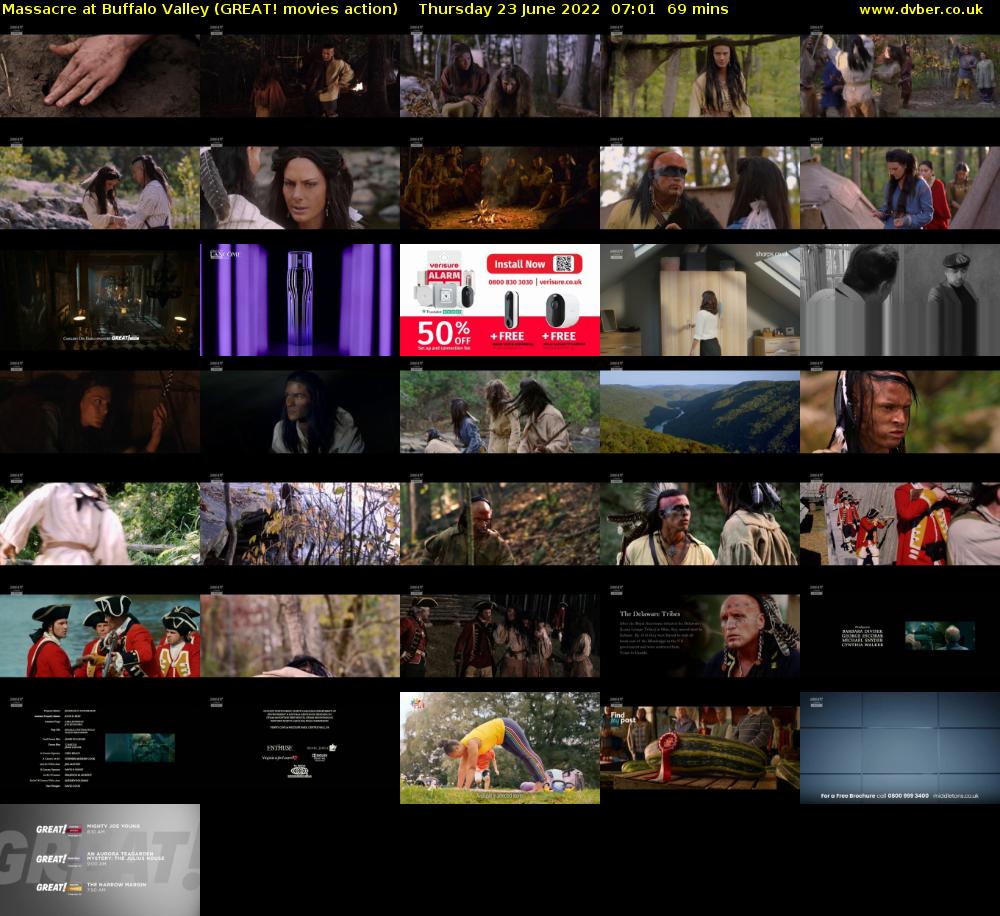 Massacre at Buffalo Valley (GREAT! movies action) Thursday 23 June 2022 07:01 - 08:10