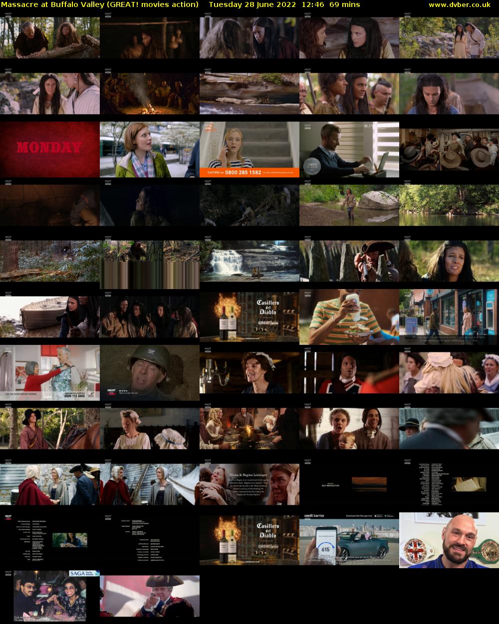 Massacre at Buffalo Valley (GREAT! movies action) Tuesday 28 June 2022 12:46 - 13:55