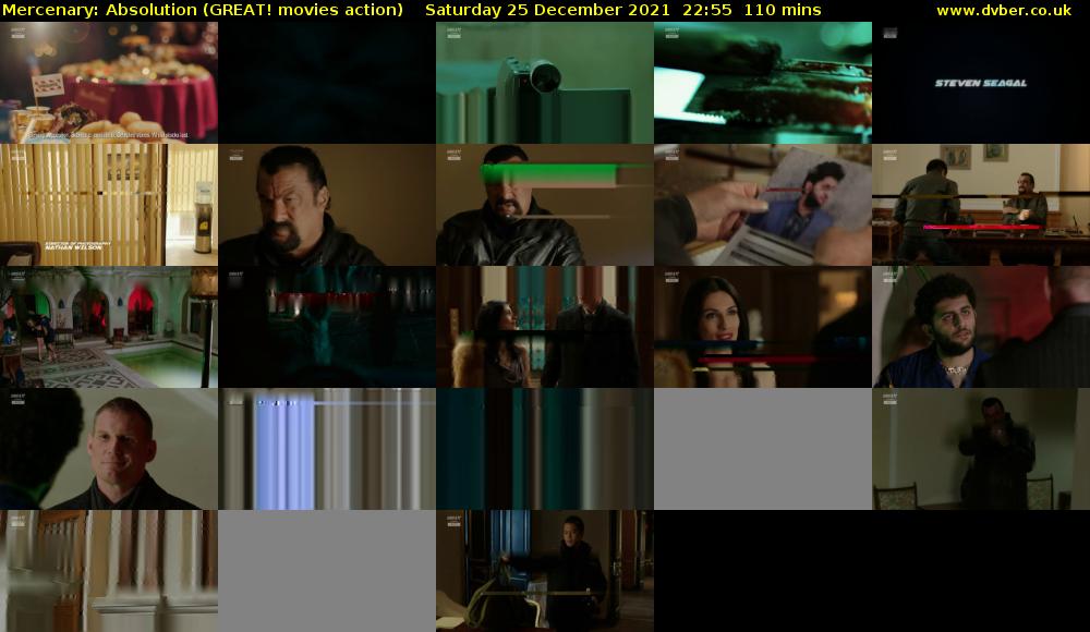 Mercenary: Absolution (GREAT! movies action) Saturday 25 December 2021 22:55 - 00:45