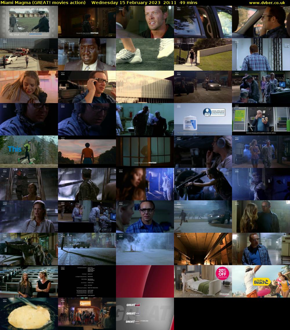 Miami Magma (GREAT! movies action) Wednesday 15 February 2023 20:11 - 21:00