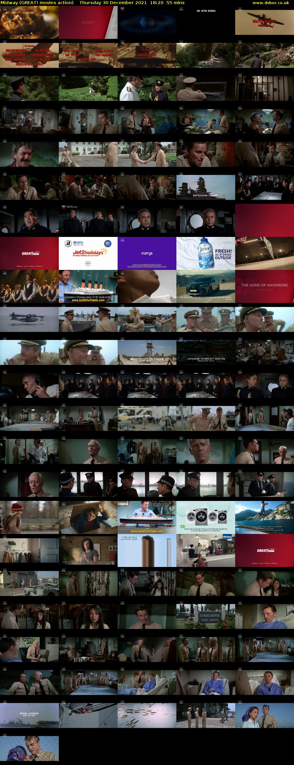 Midway (GREAT! movies action) Thursday 30 December 2021 18:20 - 19:15