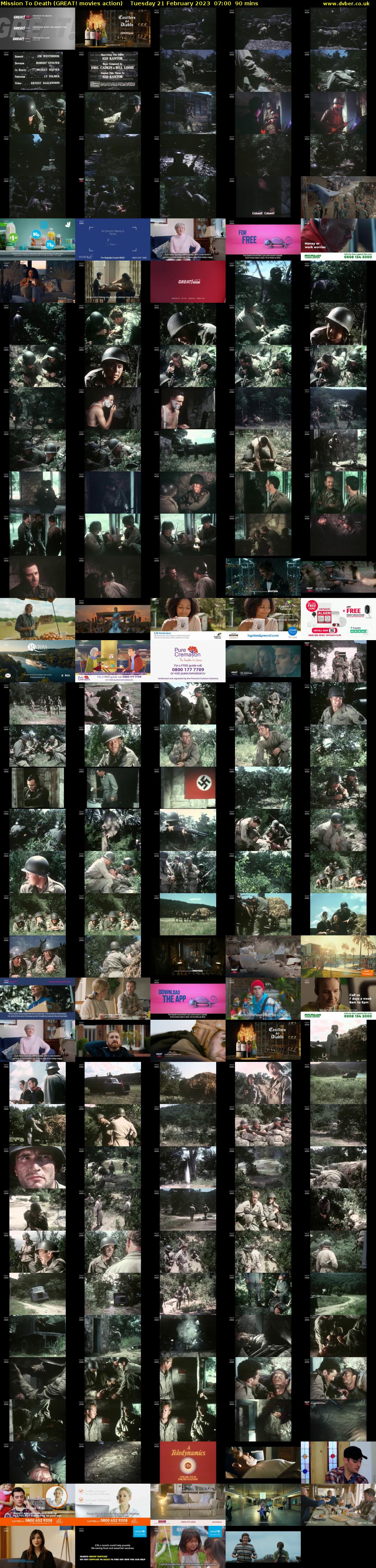 Mission To Death (GREAT! movies action) Tuesday 21 February 2023 07:00 - 08:30