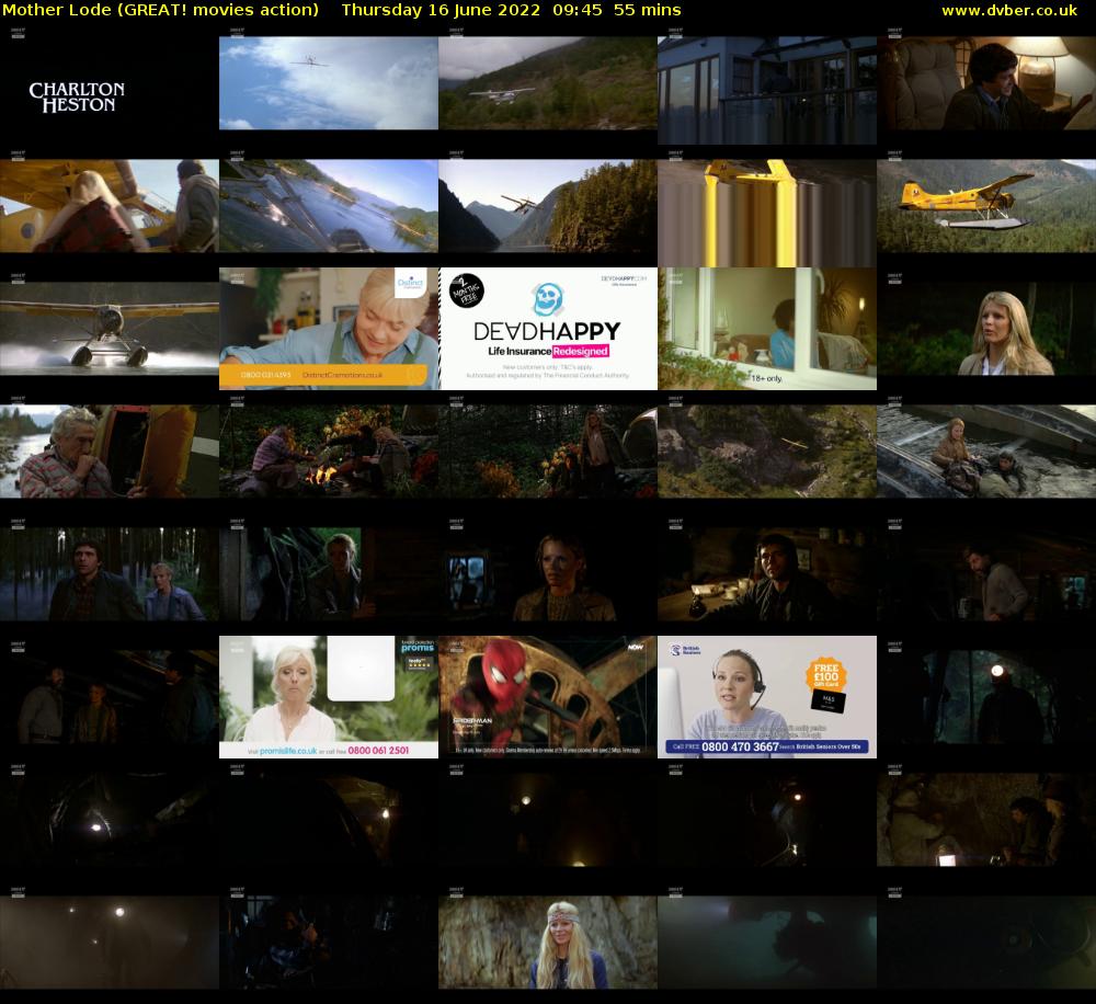 Mother Lode (GREAT! movies action) Thursday 16 June 2022 09:45 - 10:40