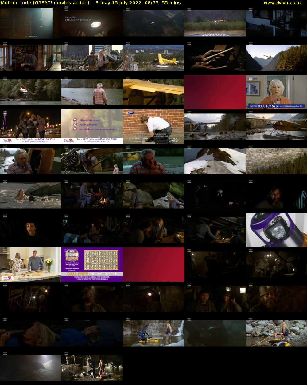 Mother Lode (GREAT! movies action) Friday 15 July 2022 08:55 - 09:50