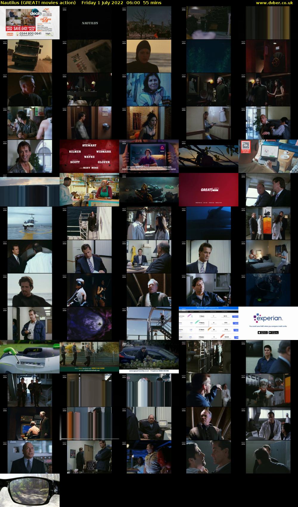 Nautilus (GREAT! movies action) Friday 1 July 2022 06:00 - 06:55