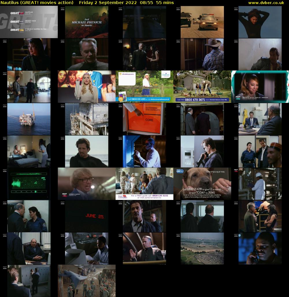 Nautilus (GREAT! movies action) Friday 2 September 2022 08:55 - 09:50