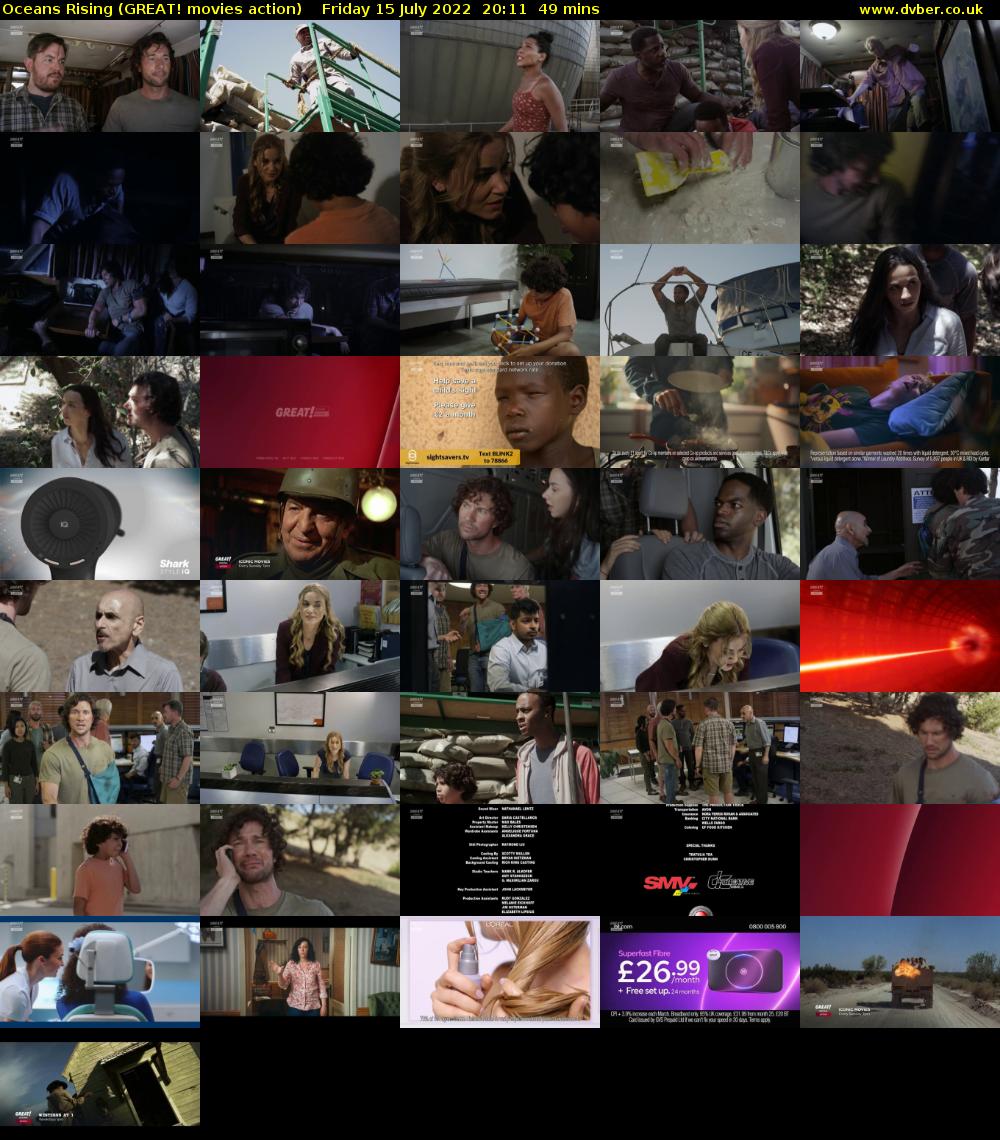 Oceans Rising (GREAT! movies action) Friday 15 July 2022 20:11 - 21:00