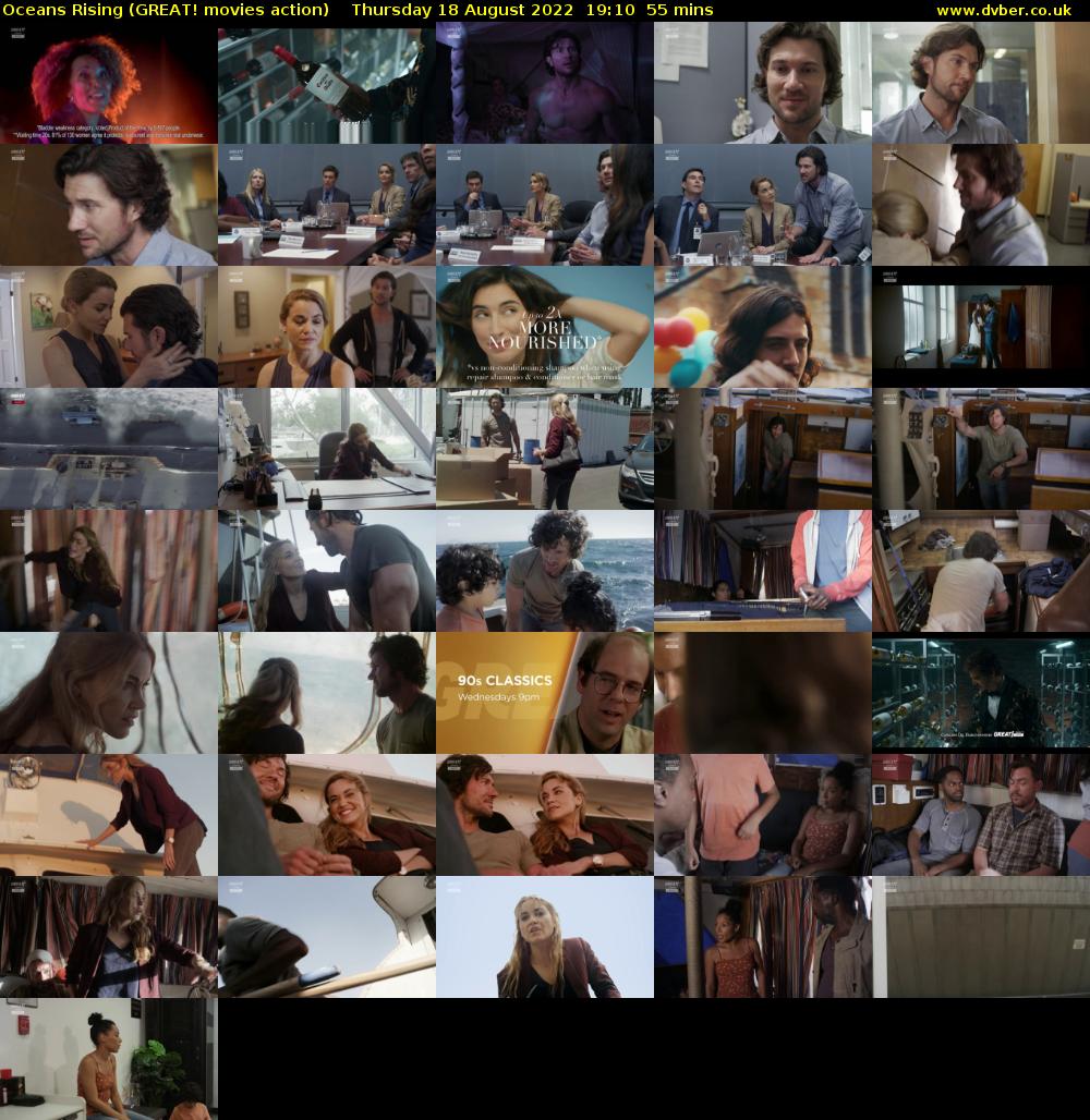 Oceans Rising (GREAT! movies action) Thursday 18 August 2022 19:10 - 20:05