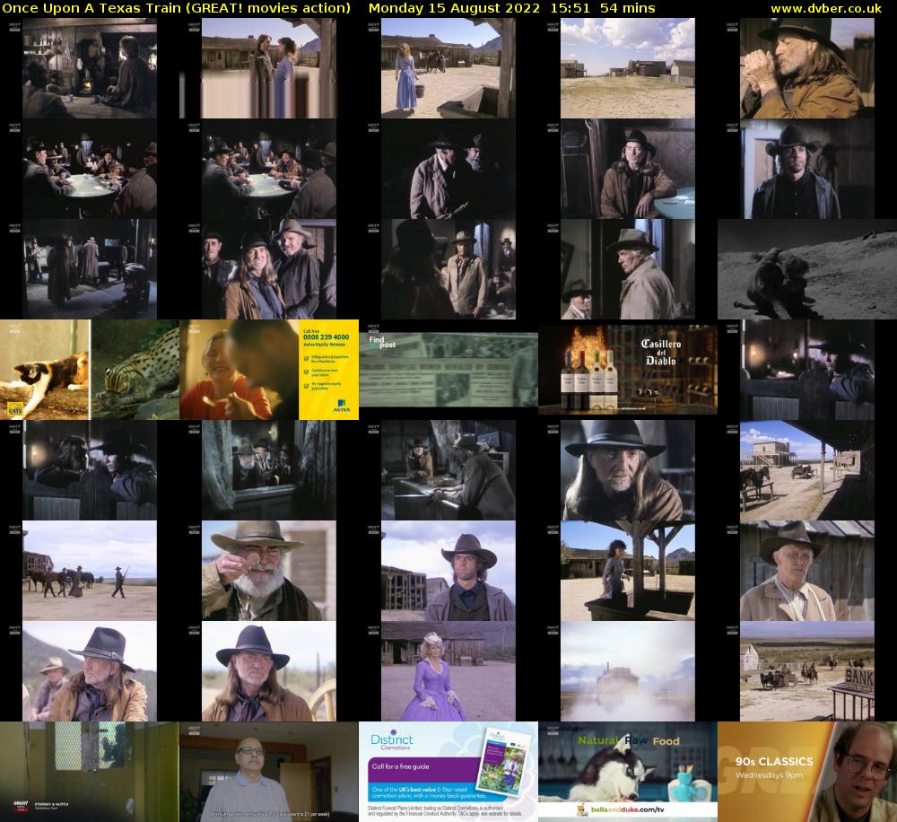 Once Upon A Texas Train (GREAT! movies action) Monday 15 August 2022 15:51 - 16:45