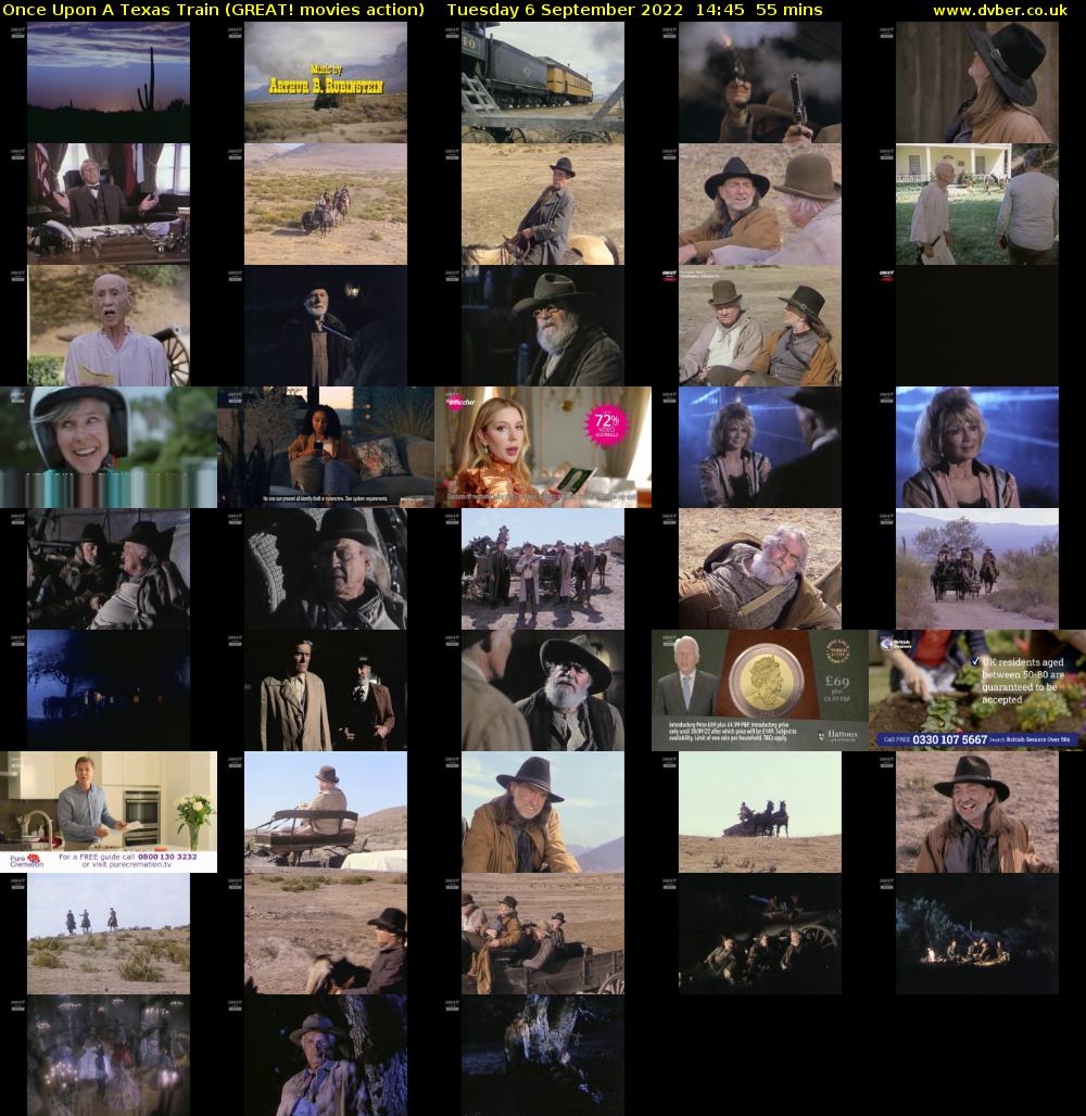 Once Upon A Texas Train (GREAT! movies action) Tuesday 6 September 2022 14:45 - 15:40