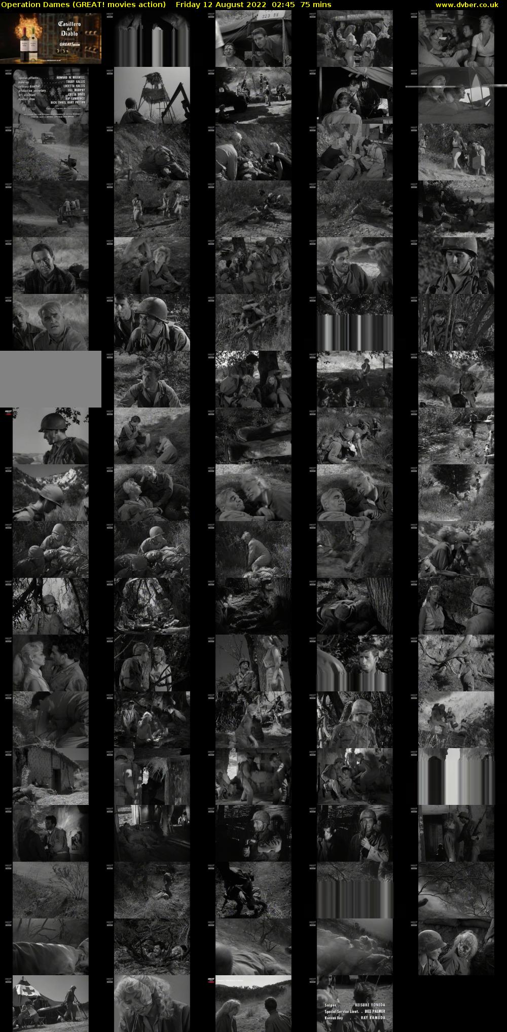 Operation Dames (GREAT! movies action) Friday 12 August 2022 02:45 - 04:00