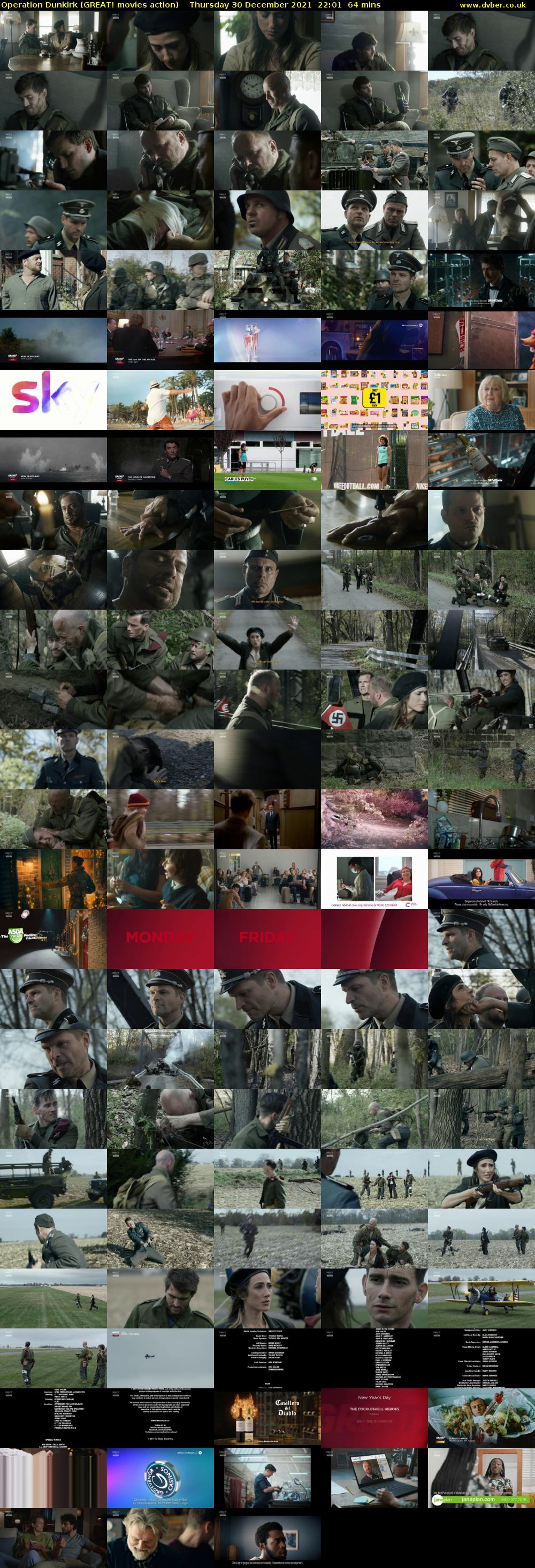 Operation Dunkirk (GREAT! movies action) Thursday 30 December 2021 22:01 - 23:05