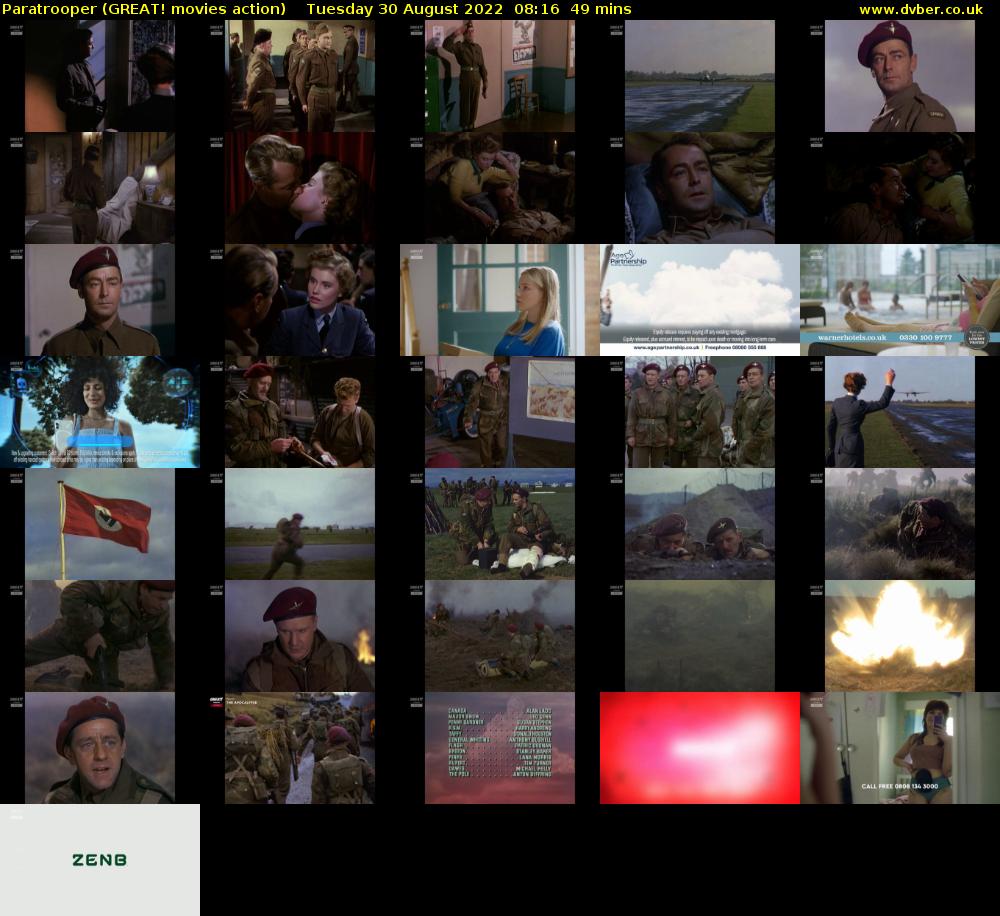 Paratrooper (GREAT! movies action) Tuesday 30 August 2022 08:16 - 09:05