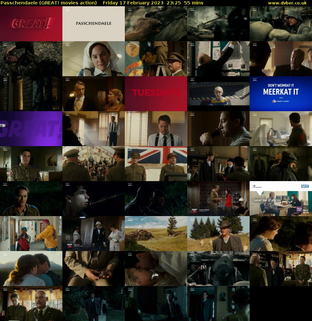 Passchendaele (GREAT! movies action) Friday 17 February 2023 23:25 - 00:20
