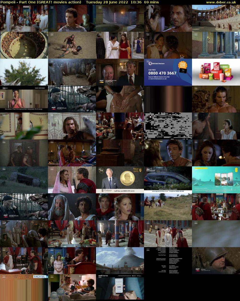 Pompeii - Part One (GREAT! movies action) Tuesday 28 June 2022 10:36 - 11:45