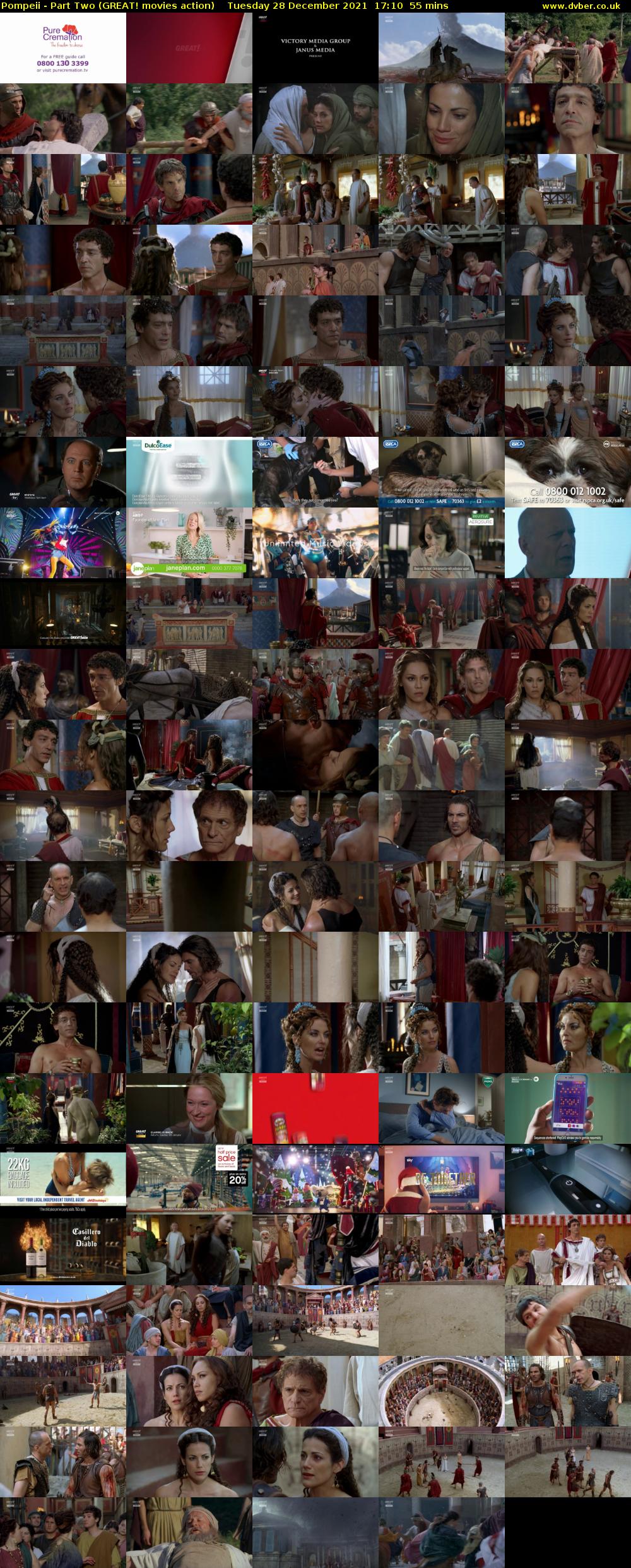 Pompeii - Part Two (GREAT! movies action) Tuesday 28 December 2021 17:10 - 18:05