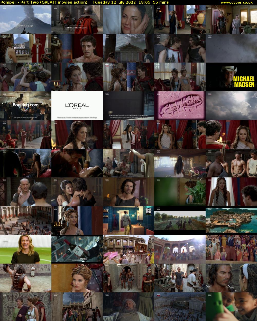 Pompeii - Part Two (GREAT! movies action) Tuesday 12 July 2022 19:05 - 20:00