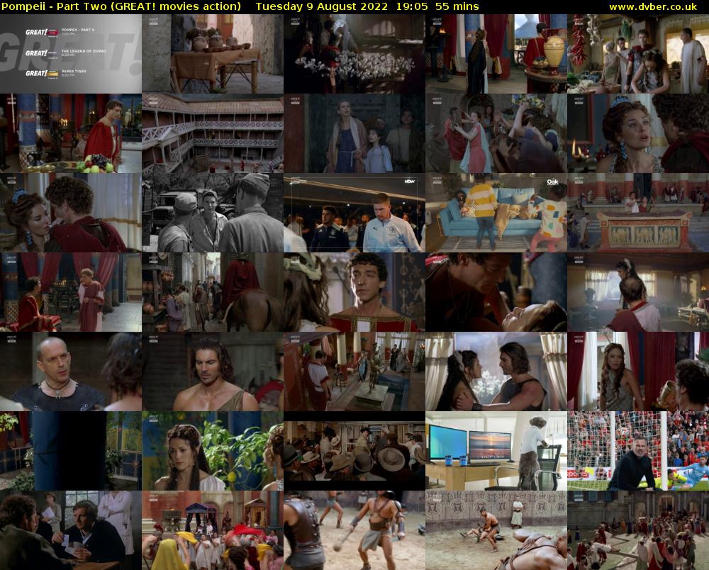 Pompeii - Part Two (GREAT! movies action) Tuesday 9 August 2022 19:05 - 20:00