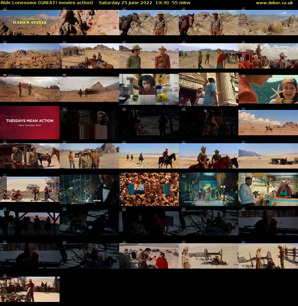 Ride Lonesome (GREAT! movies action) Saturday 25 June 2022 19:30 - 20:25
