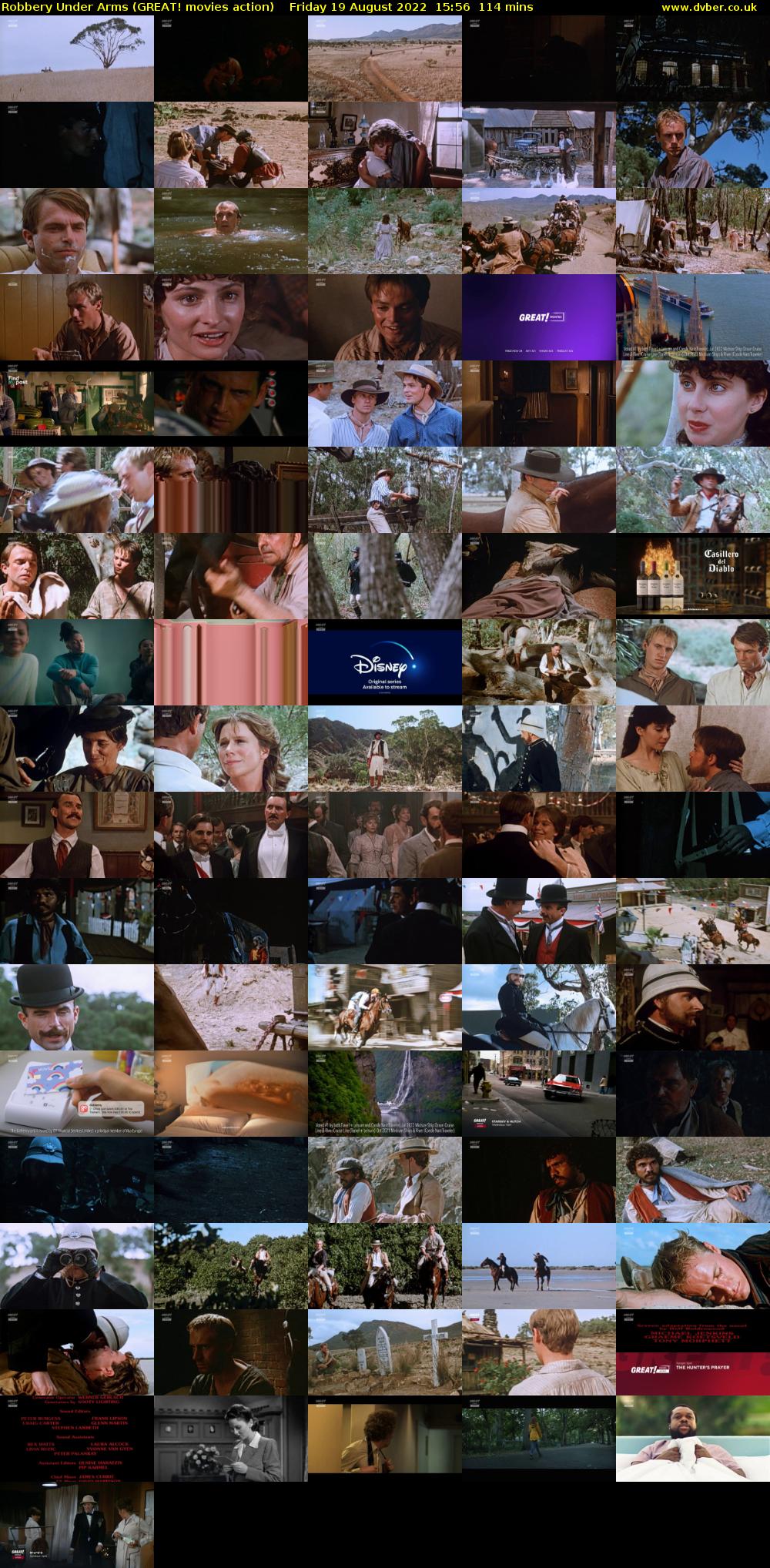Robbery Under Arms (GREAT! movies action) Friday 19 August 2022 15:56 - 17:50