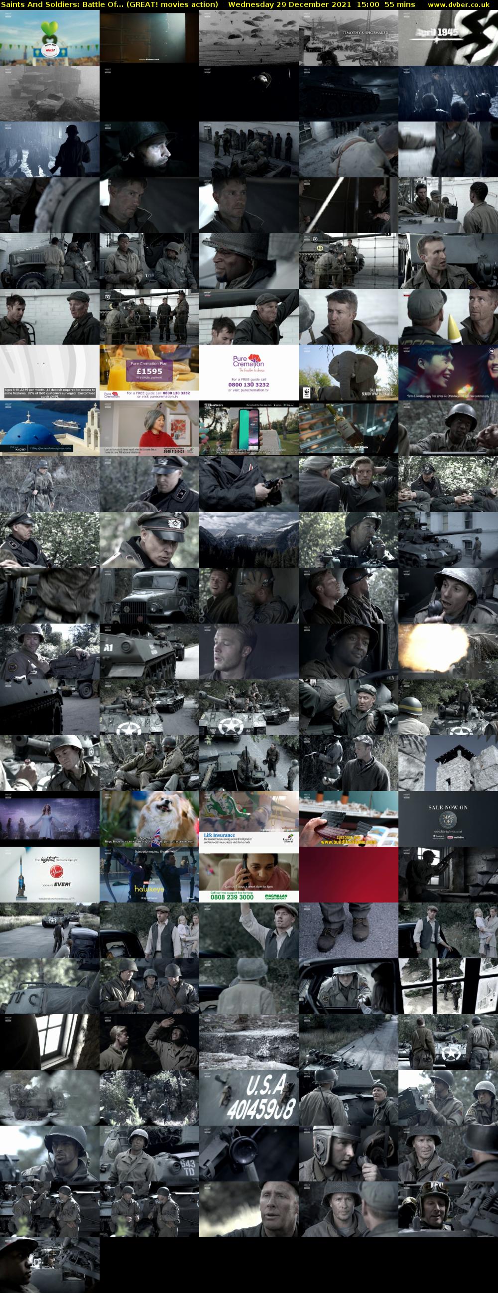 Saints And Soldiers: Battle Of... (GREAT! movies action) Wednesday 29 December 2021 15:00 - 15:55
