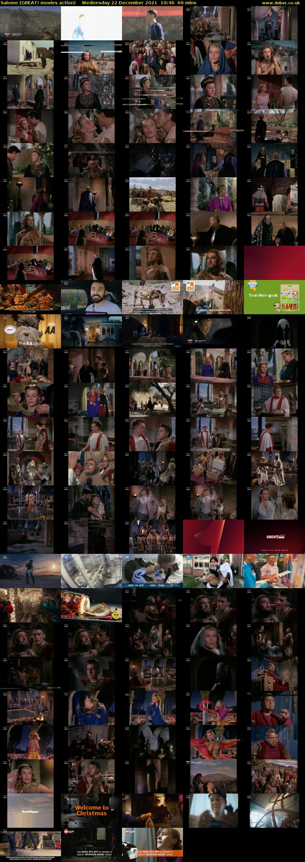 Salome (GREAT! movies action) Wednesday 22 December 2021 10:46 - 11:55