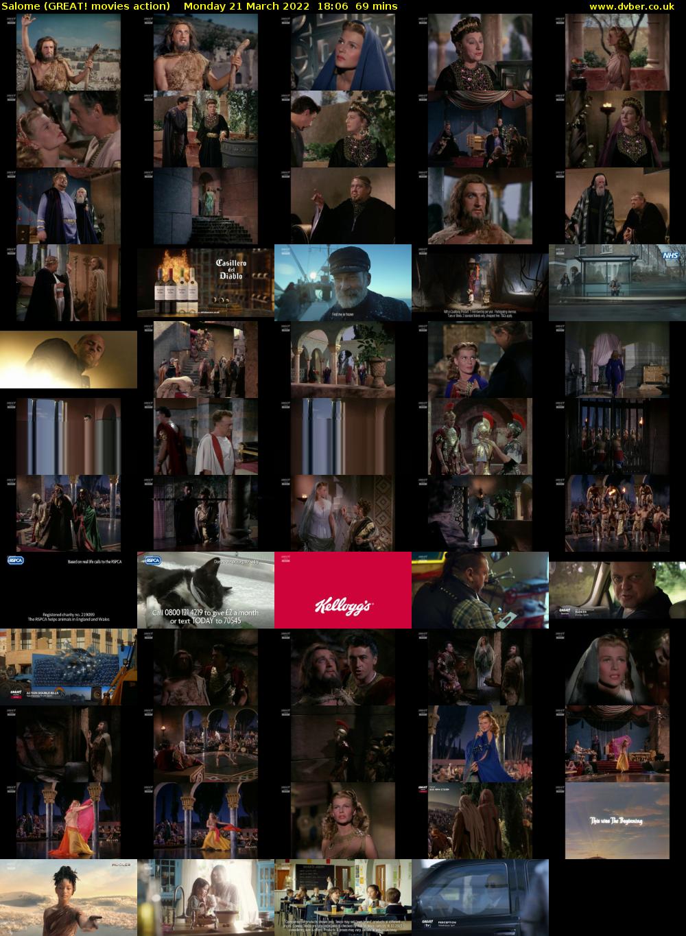Salome (GREAT! movies action) Monday 21 March 2022 18:06 - 19:15