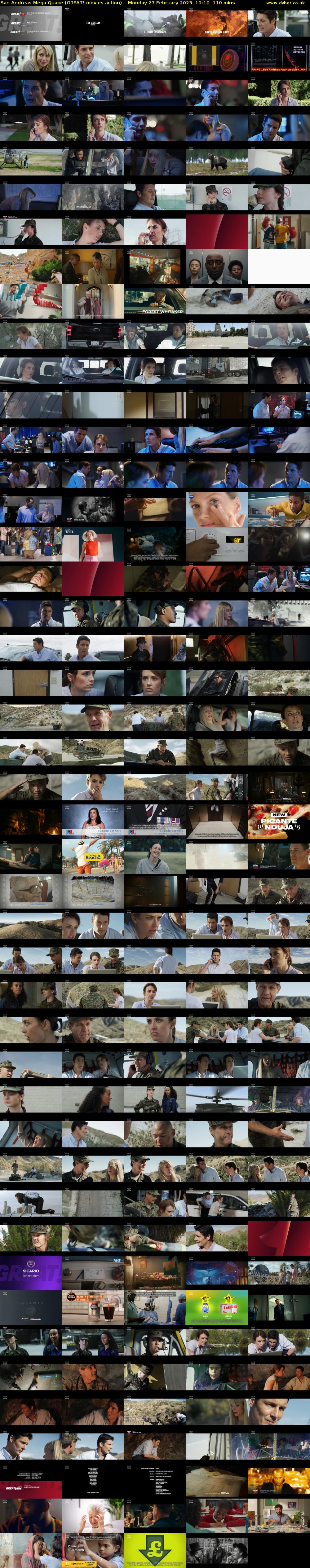 San Andreas Mega Quake (GREAT! movies action) Monday 27 February 2023 19:10 - 21:00