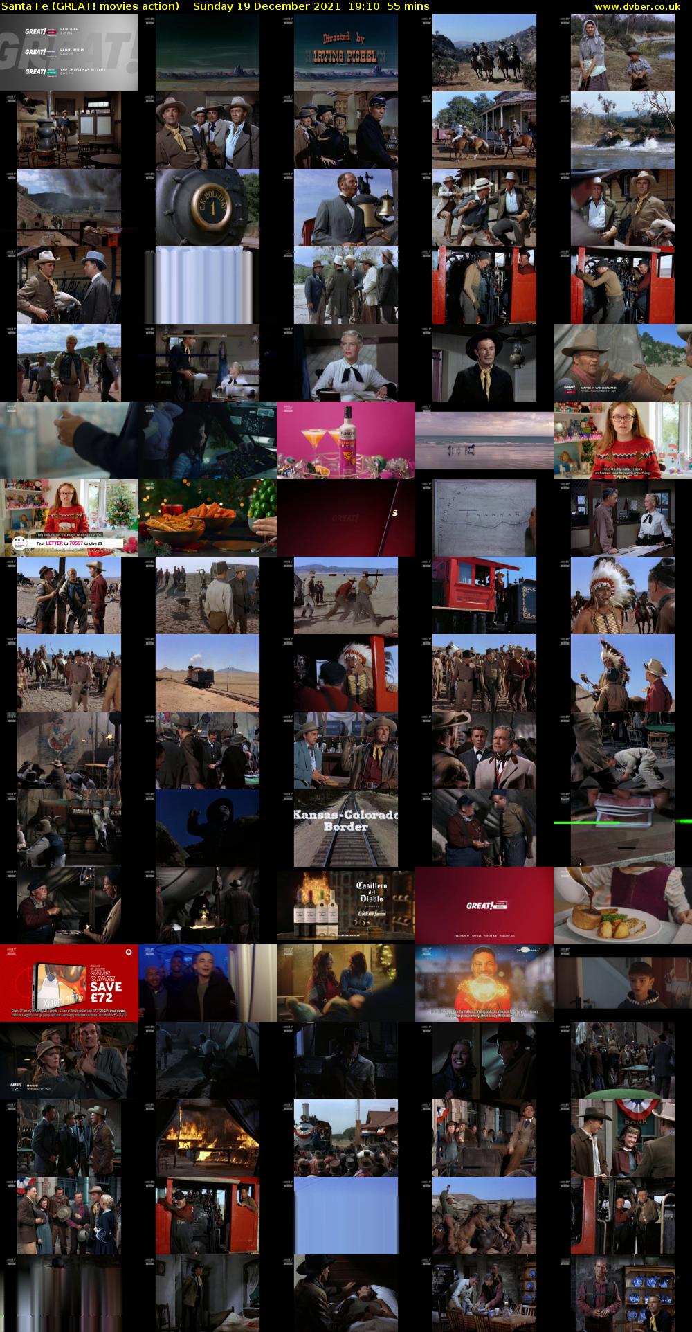 Santa Fe (GREAT! movies action) Sunday 19 December 2021 19:10 - 20:05