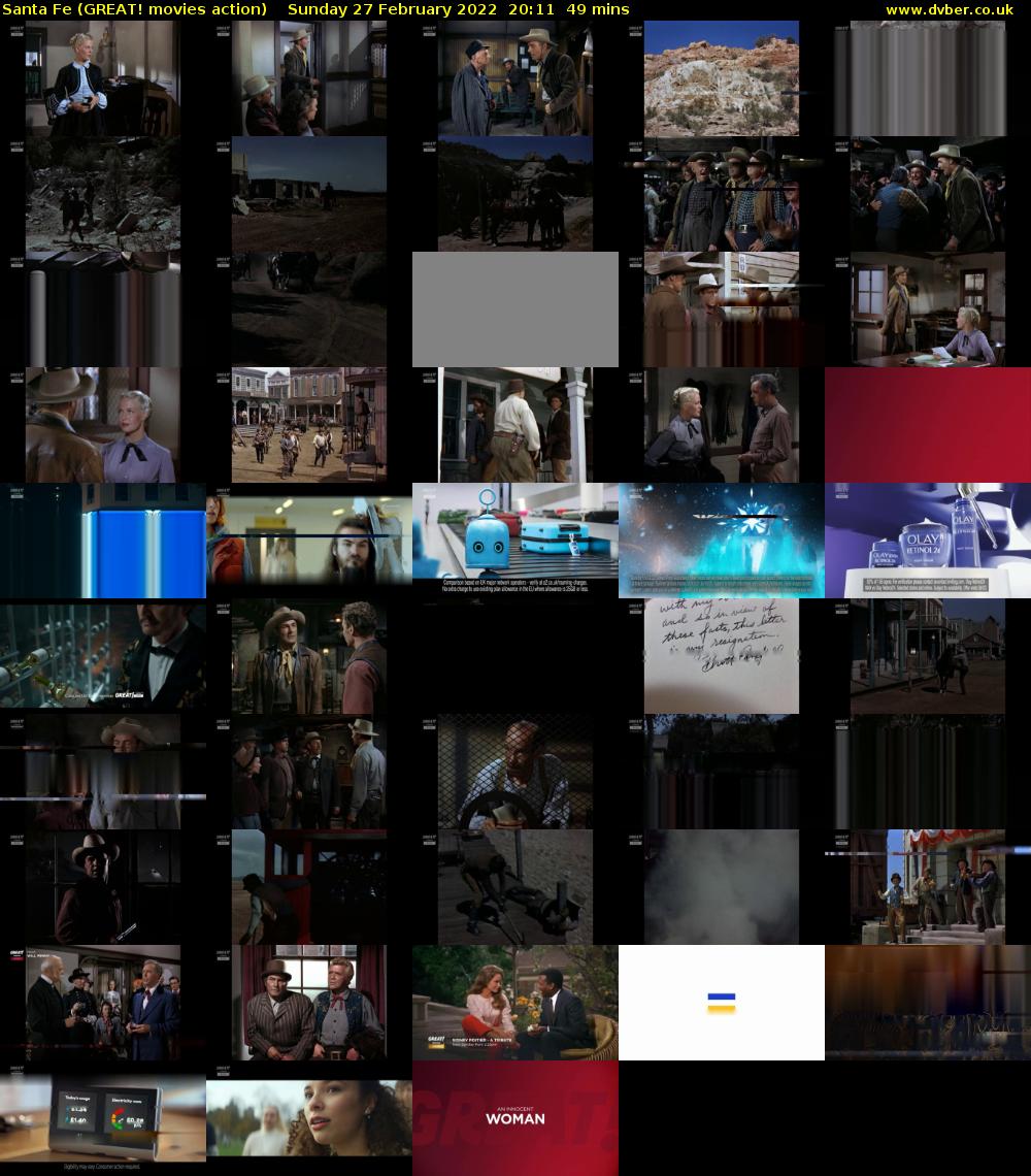 Santa Fe (GREAT! movies action) Sunday 27 February 2022 20:11 - 21:00