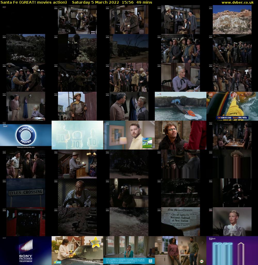 Santa Fe (GREAT! movies action) Saturday 5 March 2022 15:56 - 16:45