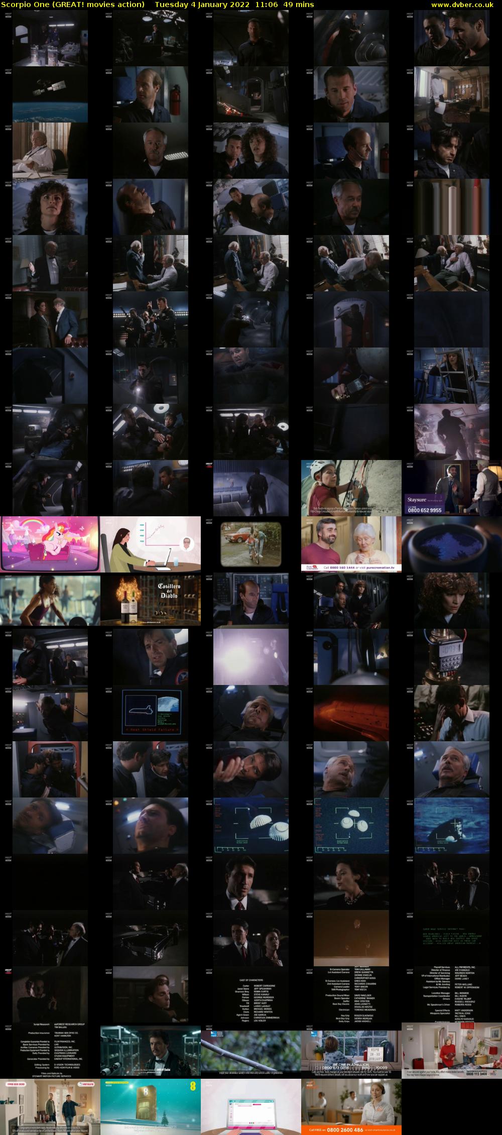 Scorpio One (GREAT! movies action) Tuesday 4 January 2022 11:06 - 11:55