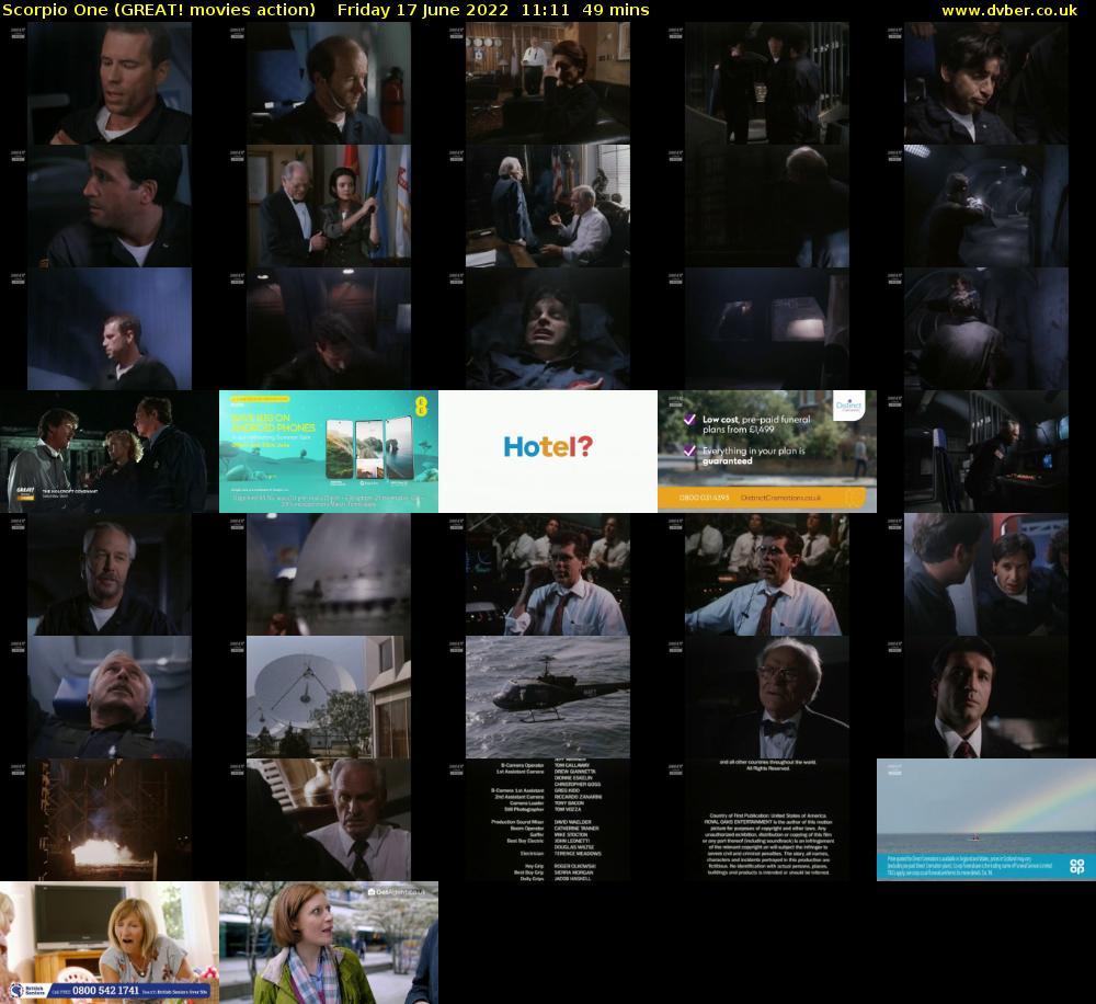 Scorpio One (GREAT! movies action) Friday 17 June 2022 11:11 - 12:00