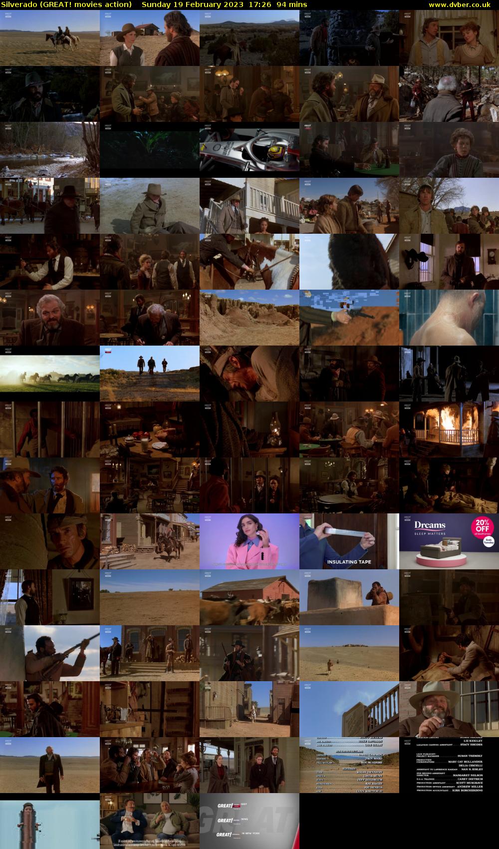 Silverado (GREAT! movies action) Sunday 19 February 2023 17:26 - 19:00