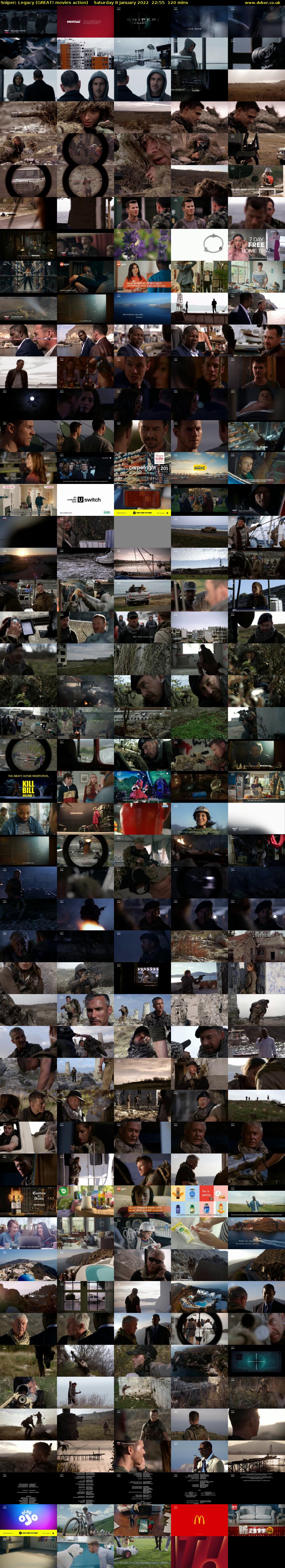 Sniper: Legacy (GREAT! movies action) Saturday 8 January 2022 22:55 - 00:55
