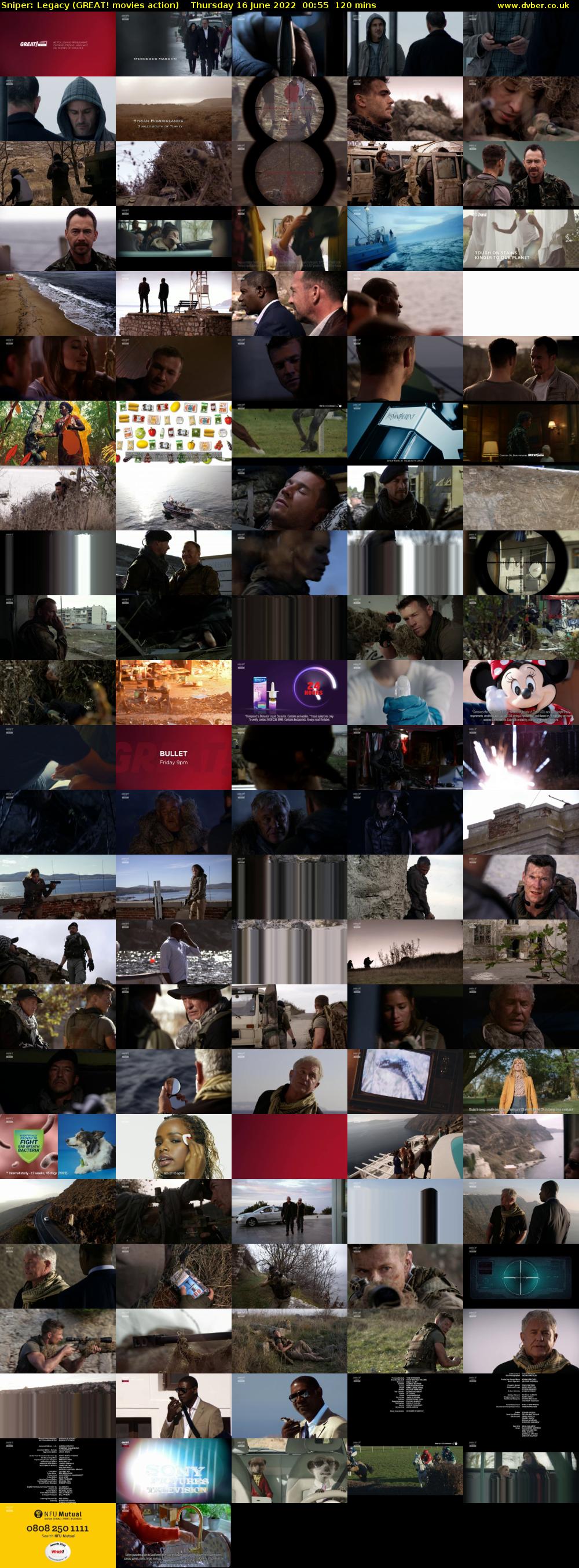 Sniper: Legacy (GREAT! movies action) Thursday 16 June 2022 00:55 - 02:55