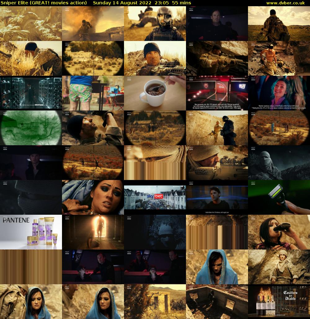 Sniper Elite (GREAT! movies action) Sunday 14 August 2022 23:05 - 00:00