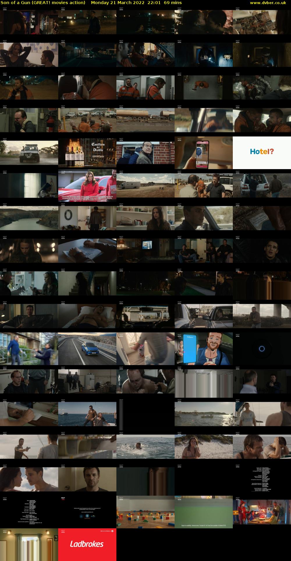 Son of a Gun (GREAT! movies action) Monday 21 March 2022 22:01 - 23:10