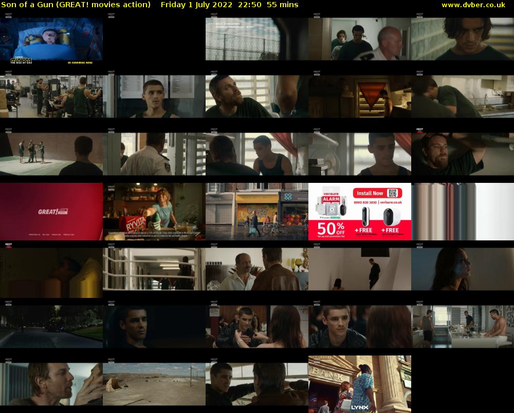 Son of a Gun (GREAT! movies action) Friday 1 July 2022 22:50 - 23:45