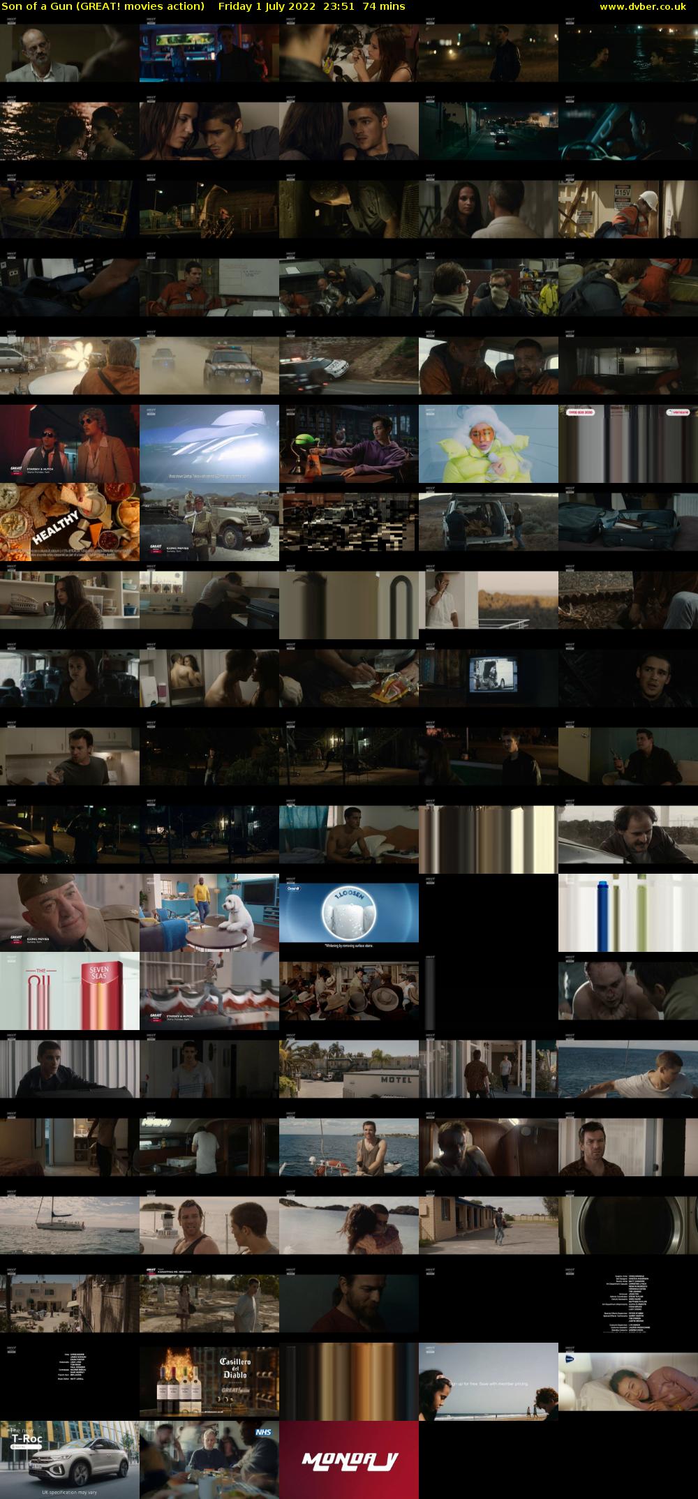 Son of a Gun (GREAT! movies action) Friday 1 July 2022 23:51 - 01:05