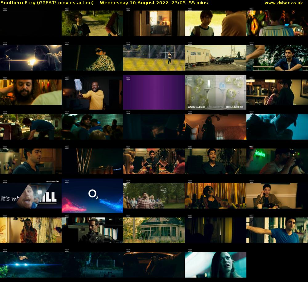 Southern Fury (GREAT! movies action) Wednesday 10 August 2022 23:05 - 00:00