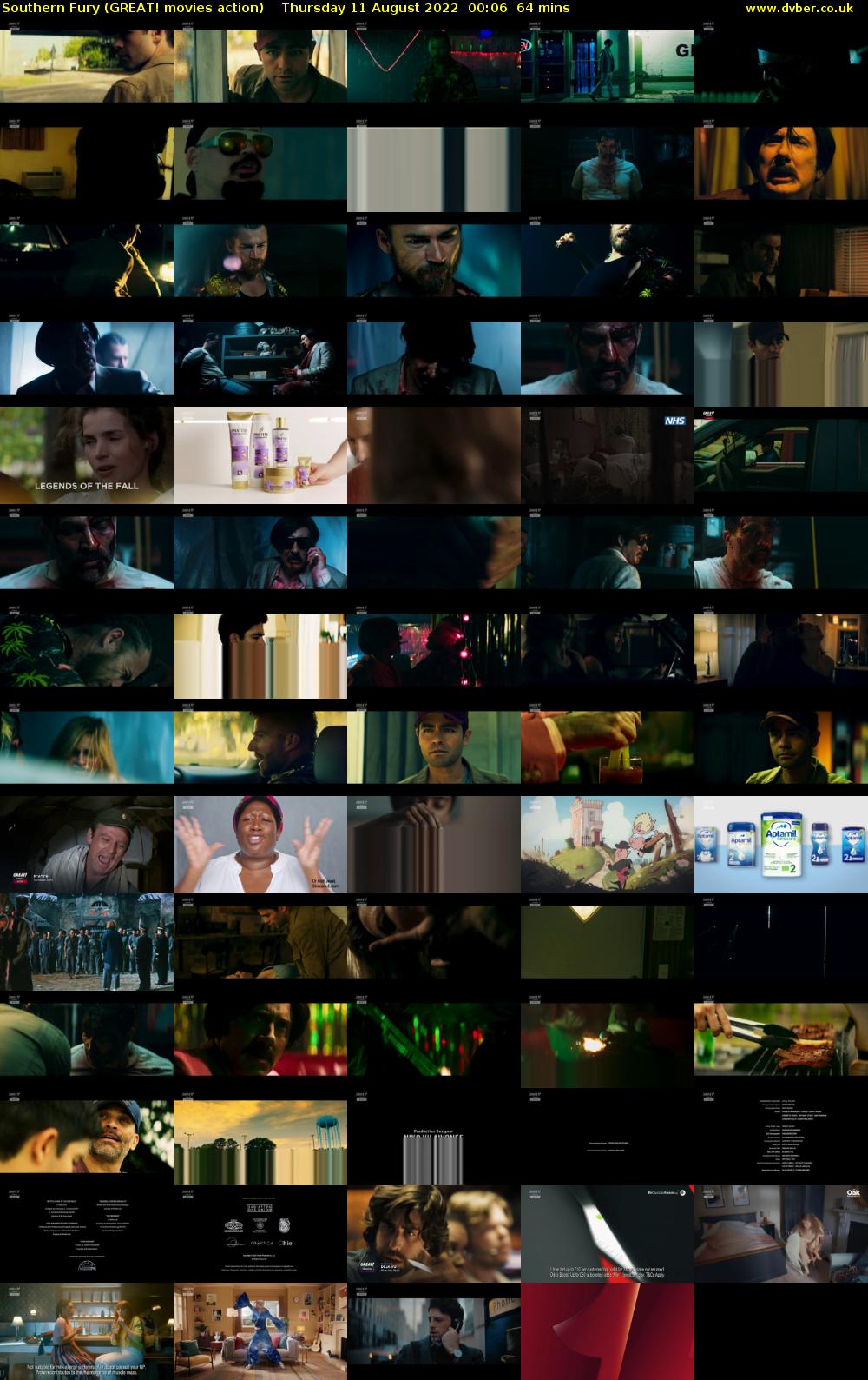 Southern Fury (GREAT! movies action) Thursday 11 August 2022 00:06 - 01:10