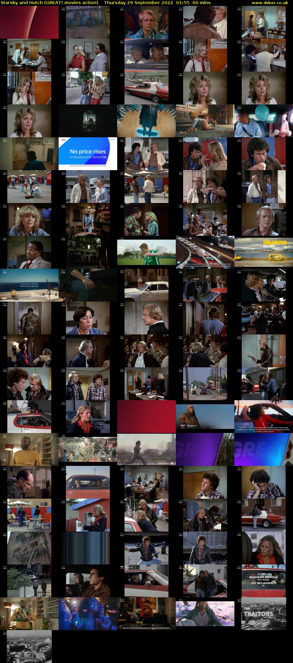 Starsky and Hutch (GREAT! movies action) Thursday 29 September 2022 01:55 - 02:55