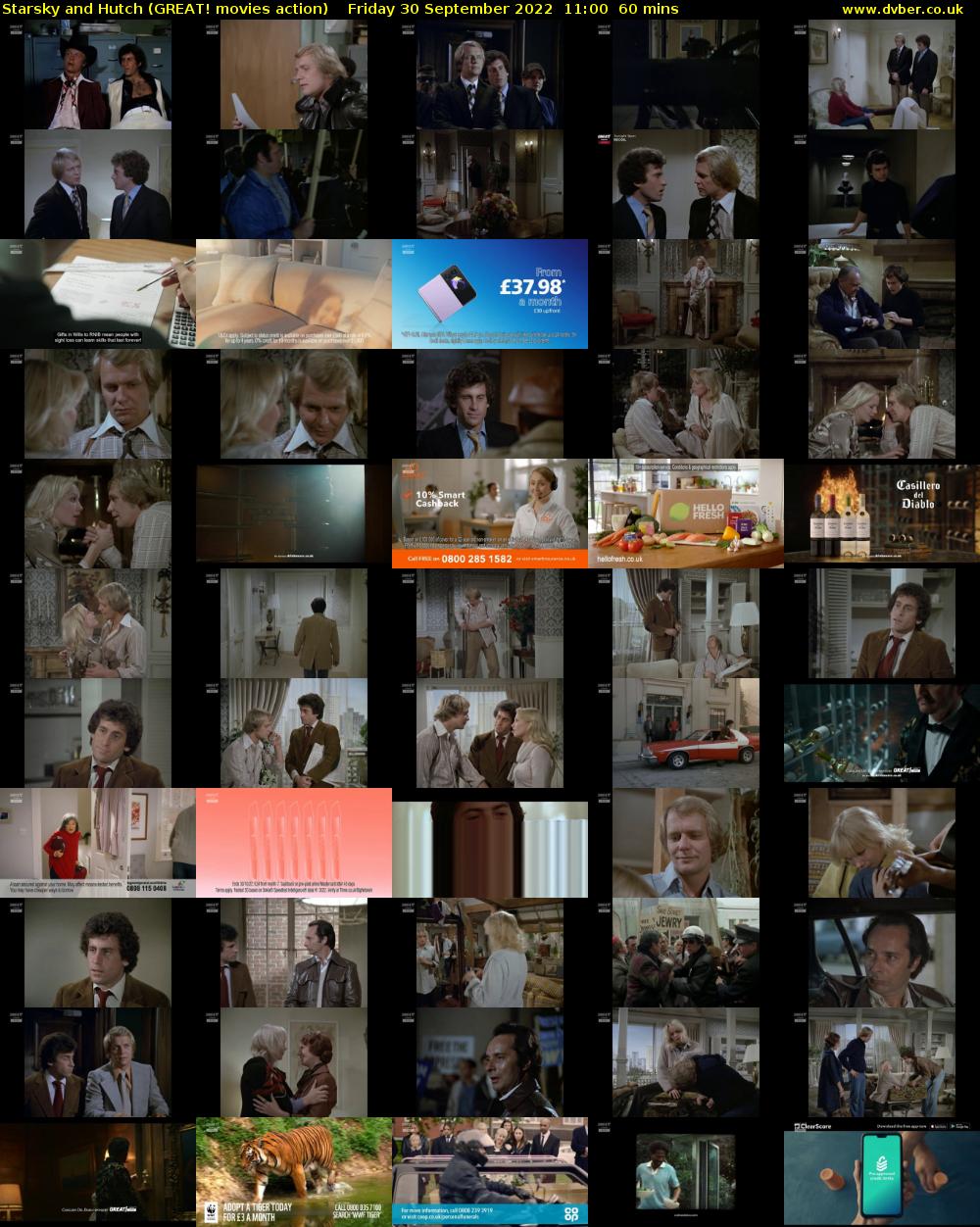 Starsky and Hutch (GREAT! movies action) Friday 30 September 2022 11:00 - 12:00