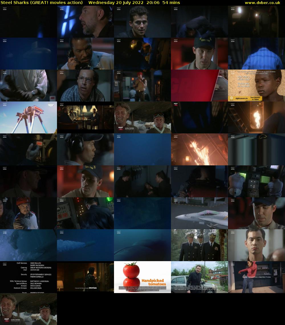 Steel Sharks (GREAT! movies action) Wednesday 20 July 2022 20:06 - 21:00